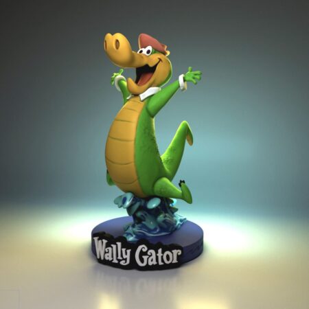Wally gator 3d printing stl files