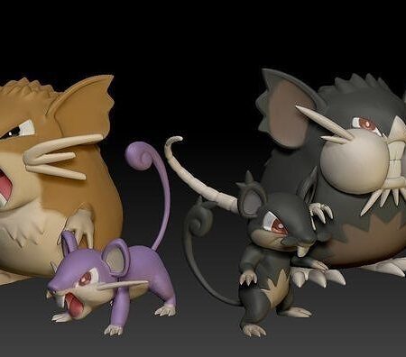 Ultimate Pokemon pack 3d printing stl files