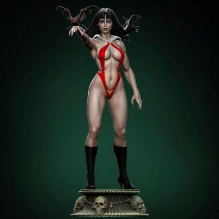 Vampirella stl files for 3d printing model