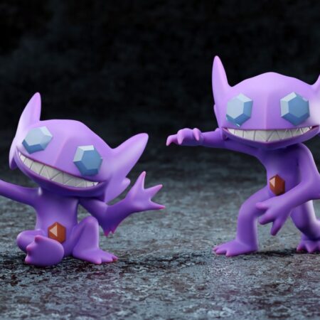 Sableye Pokemon 3D Print STL files