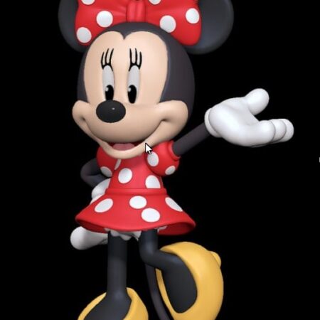 Minnie mouse 3d printing stl files