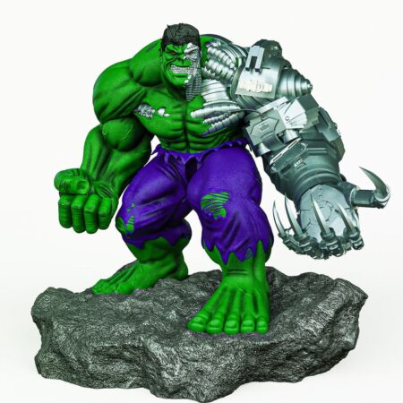 Cyborg Hulk stl files for 3D Print model