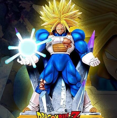 Trunks super saiyan 3d print stl files