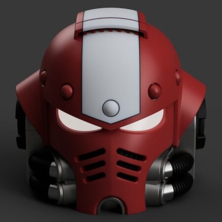 Space marines helmet warhammer 3d printing stl files