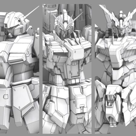 Gundam Evo Jegan RX0 Armor suit 3d print stl files