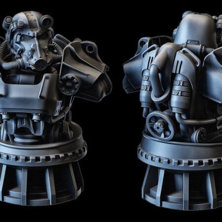 Cybersaga bust 3d printing stl files