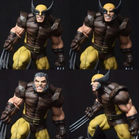 Wolverine statue STL for 3d printing models