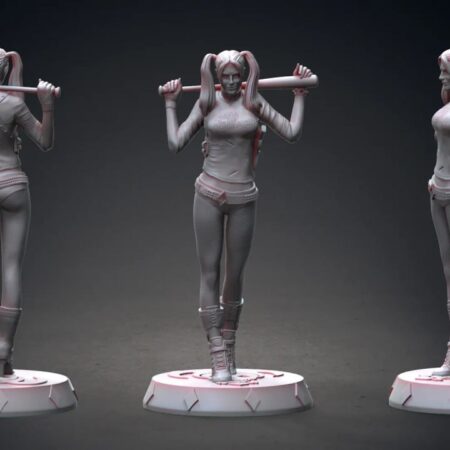 Harley Quinn 3d print Model