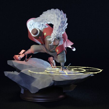 Naruto jiraiya 3d printing stl files