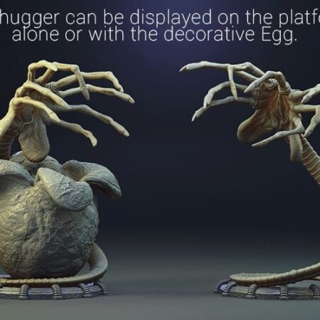 Alien Facehugger 3d print stl files