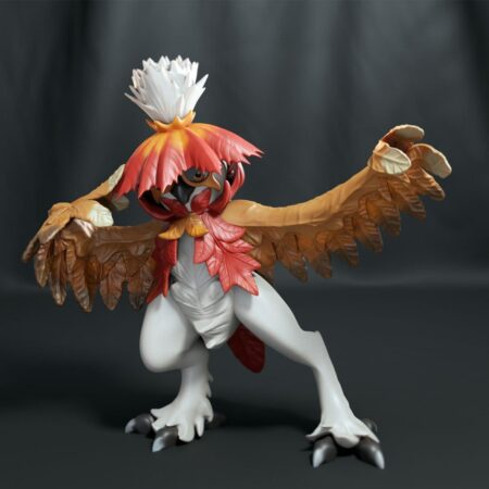 Decidueye pokemon 3d printing stl files