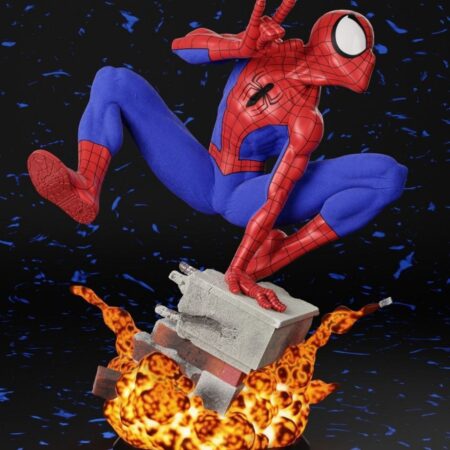 Spiderman comic diorama 3d printing stl files