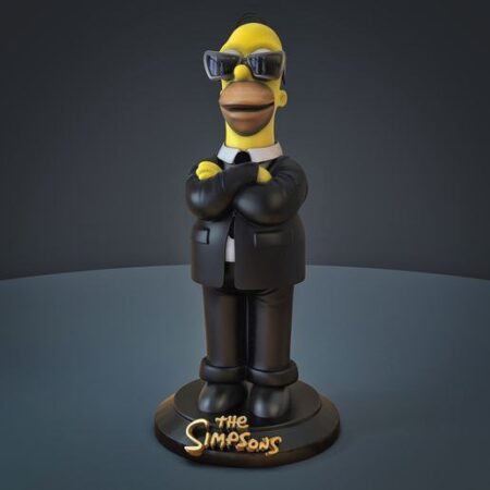 Simpsons MIB 3D Print stl files
