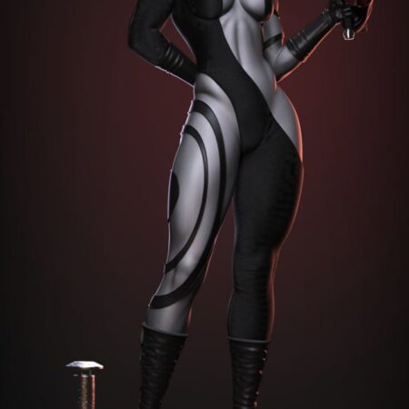 Lady bullseye 3d print stl files