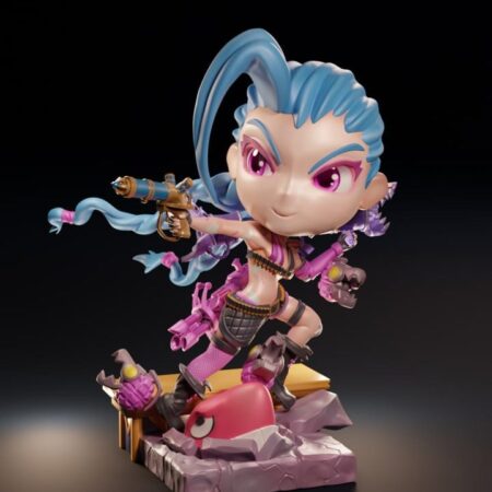 Jinx chibi 3d print stl files
