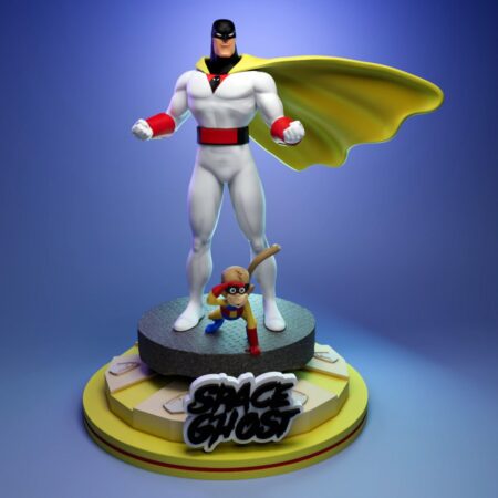 Space ghost 3d print stl files