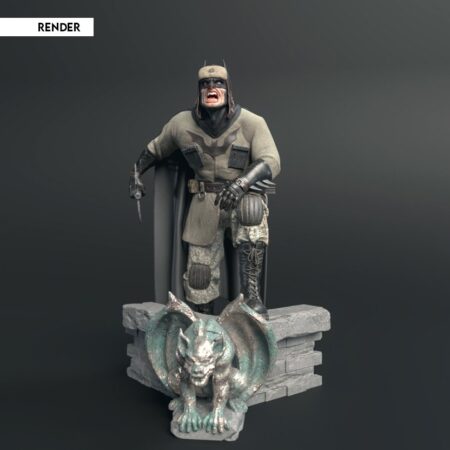 Batman red sun 3d printing stl files