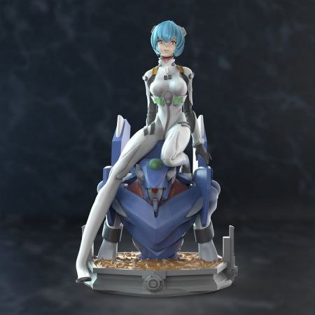 Rei evangelion 3d printing stl files