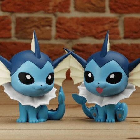 Vaporeon gleam 3d printing stl files
