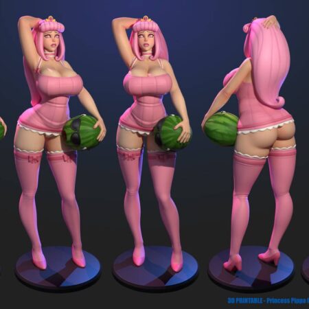 Princess pippa NSFW 3d printing stl files