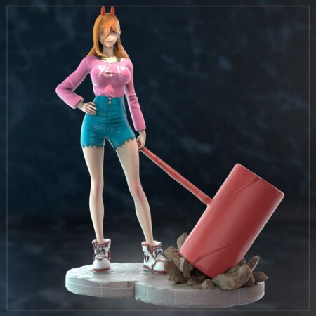 Chainsaw man – Power 3d printing stl files