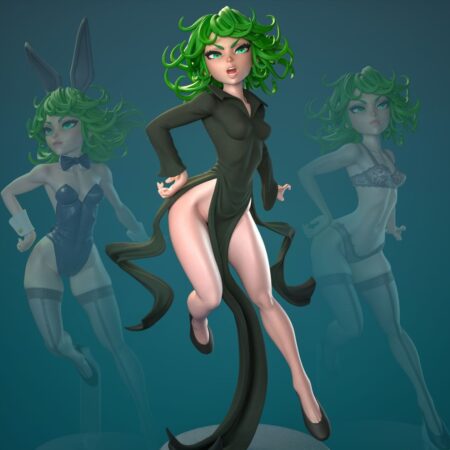 Tatsumaki – one punch man 3d printing stl files