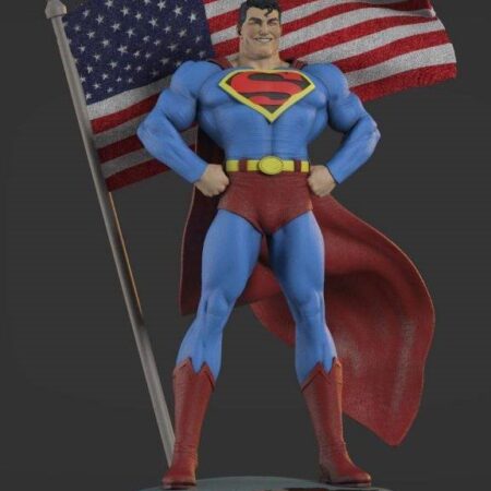 Superman classic 3d printing stl files