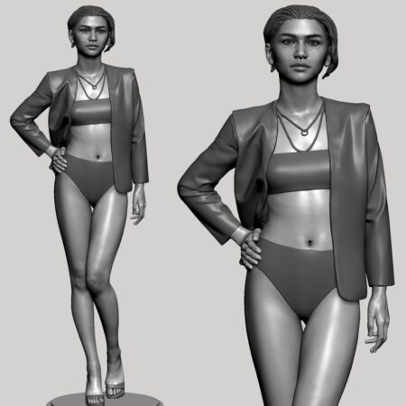 Zendaya 3d print stl files