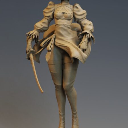 Nier 2b NSFW 3d printing stl files