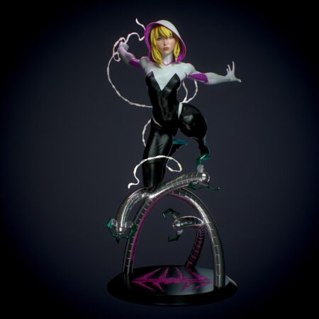 Spider Gwen 3d print stl files