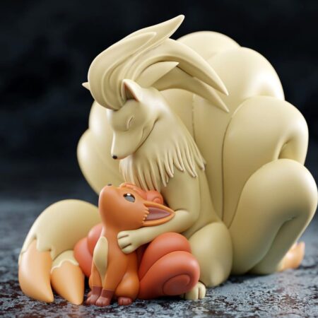 Vulpix & ninetales 3d print stl