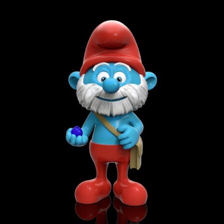 Papa smurf 3d print stl files