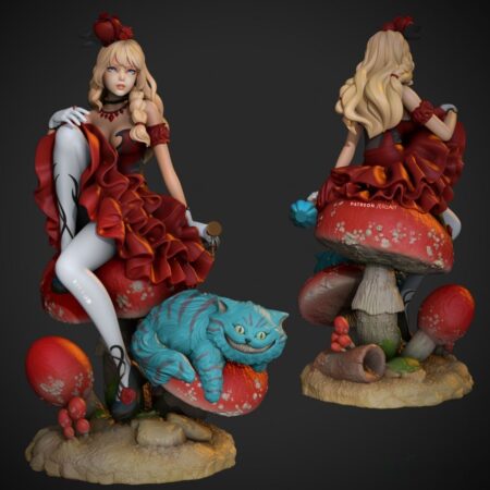 Alice in Wonderland 3D Printing Files