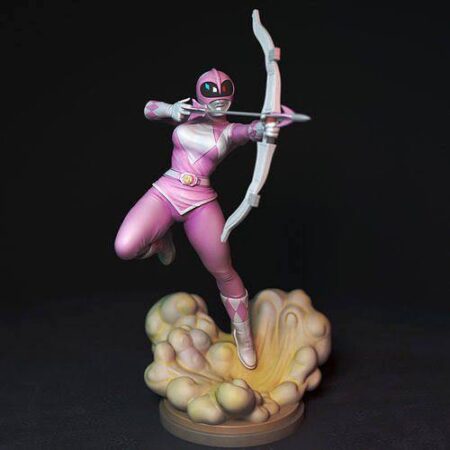 Pink ranger 3d printing stl files