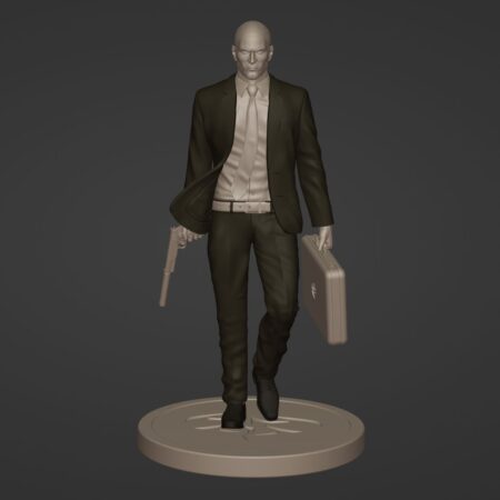 Hitman 3d print stl files