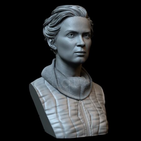 Emily Blunt 3d print stl files