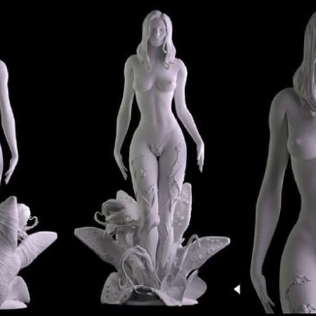 Poison Ivy v6 3d printing stl files