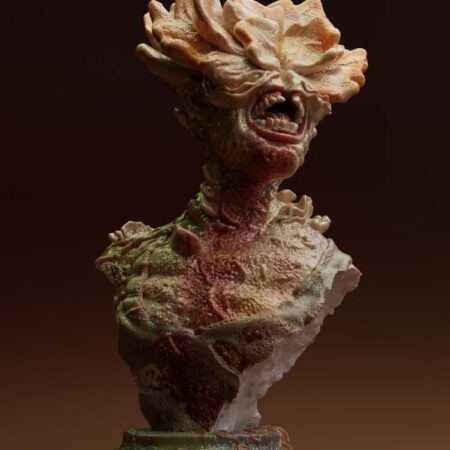 Clicker bust 3d print stl files