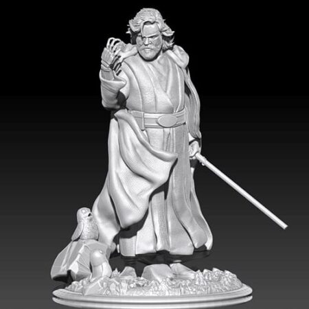 Luke skywalker 3d print stl files
