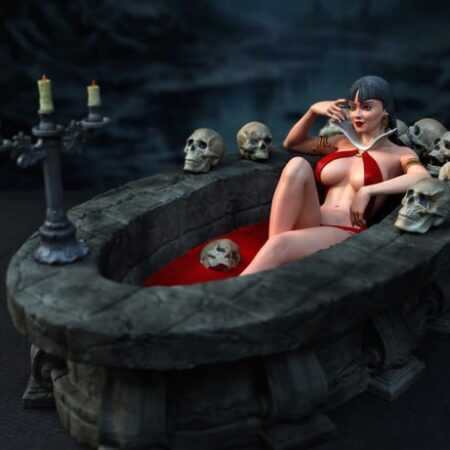 Vampirella stl files for 3d printing models
