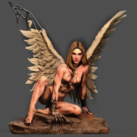 Angel 3d print stl files