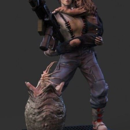 Ripley and newt 3d print stl files