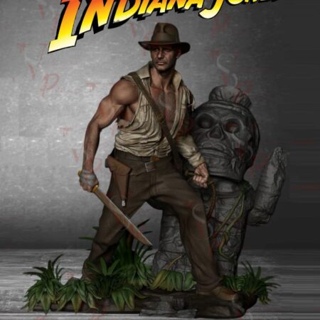 Indiana jones 3d print stl files