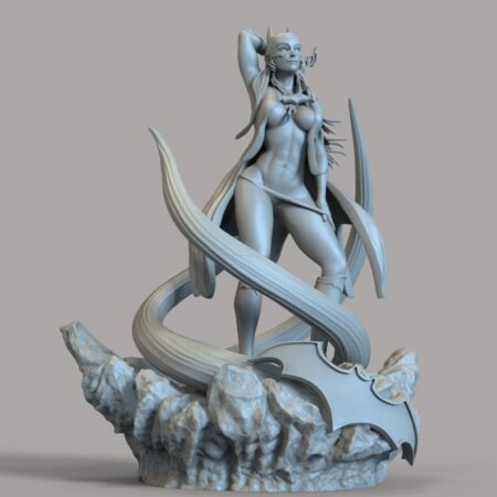 Batgirl 3d print stl files