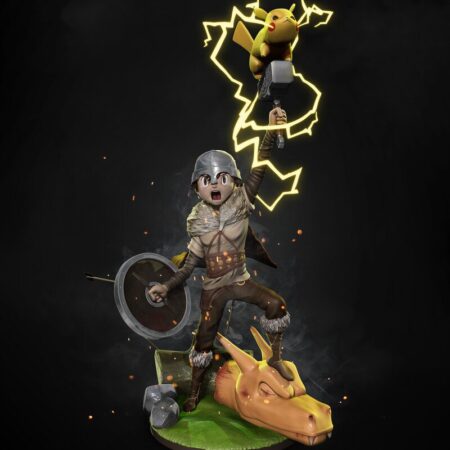 Ash god of thunder 3d print stlf iles