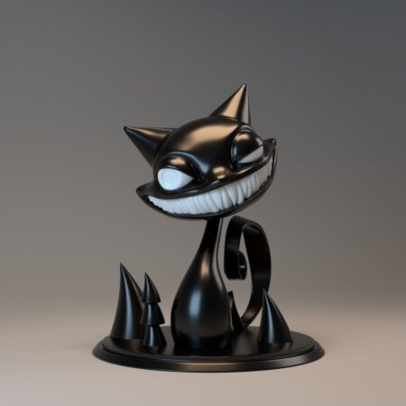 Evil kitty 3d print stl files