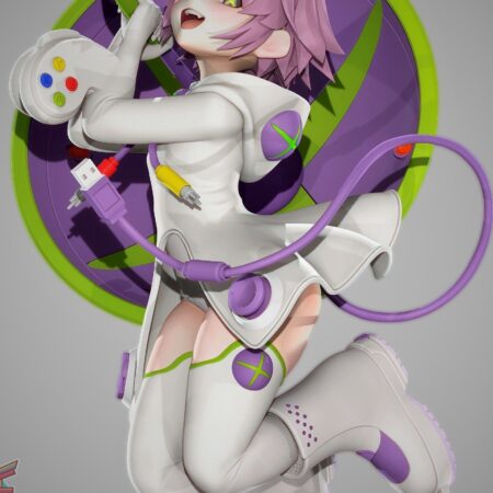 Xbox Girl 3d printing stl files