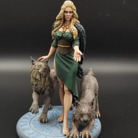 Freya & her Lynxes 3d printing stl files