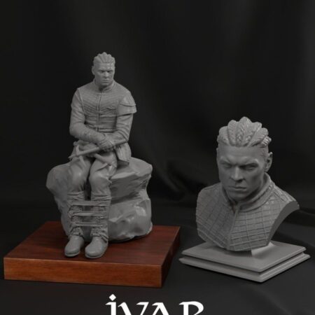 Ivar the boneless stl files for 3d printing model