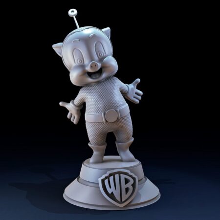 Porky Pig 3d printing stl files